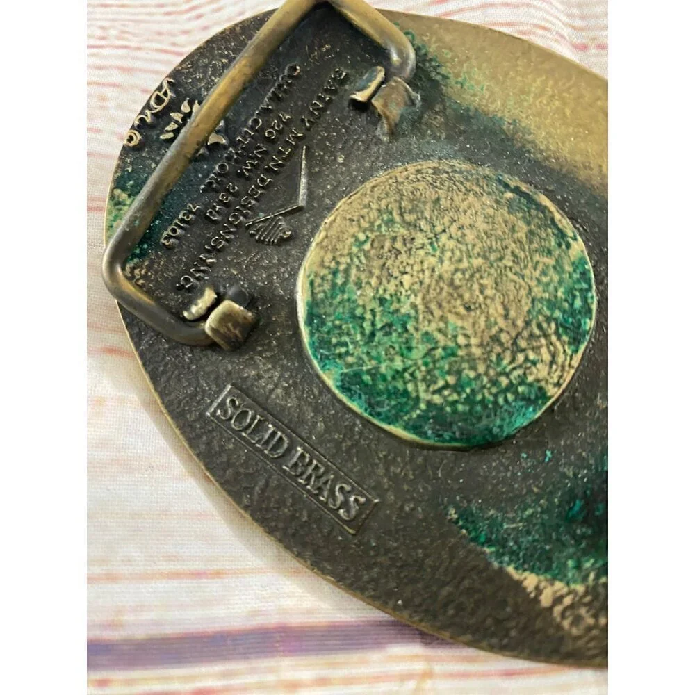 Rainy Mountains Design John Wayne American Belt Buckle American Regular Edition - Picture 8 of 9